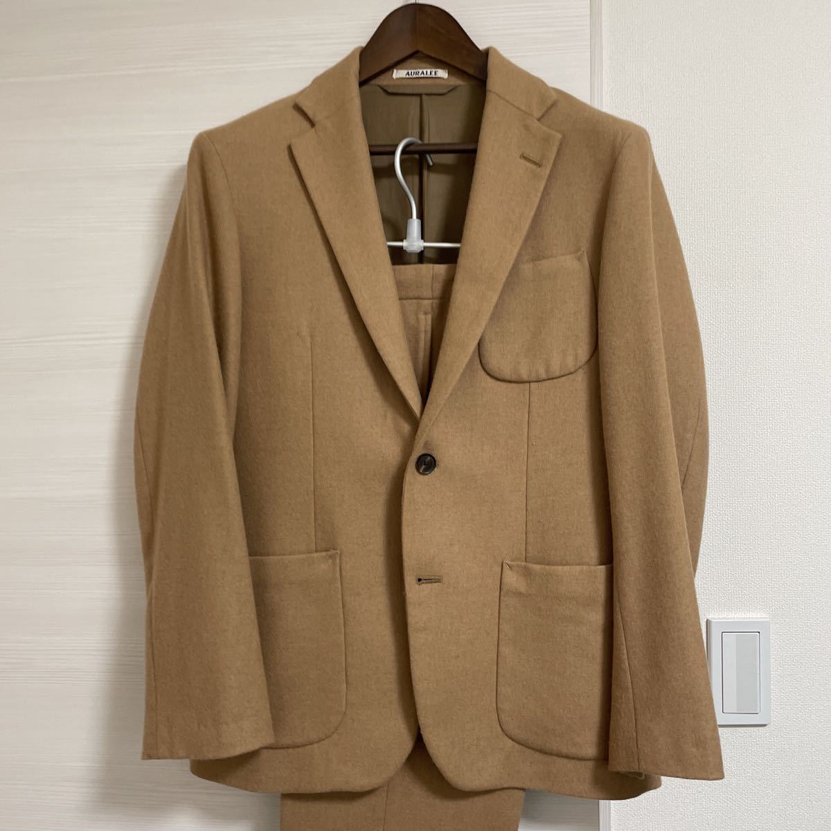 Auralee BABY CAMELHAIR FLANNEL JACKET 振り切り 3