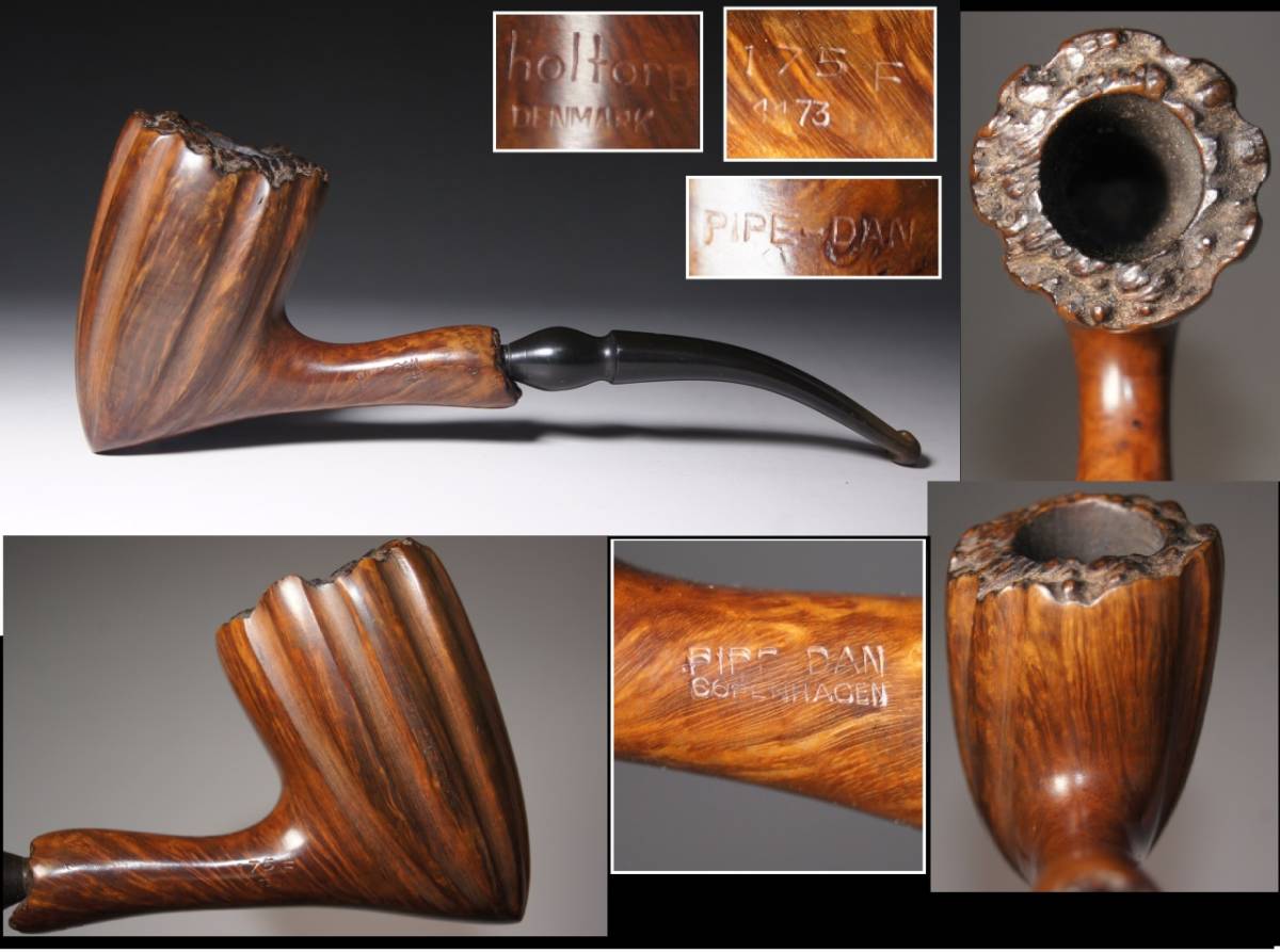Holtorp【PIPE-DAN】コペンハーゲン 175F 1173 パイプ Danish Pipe 
