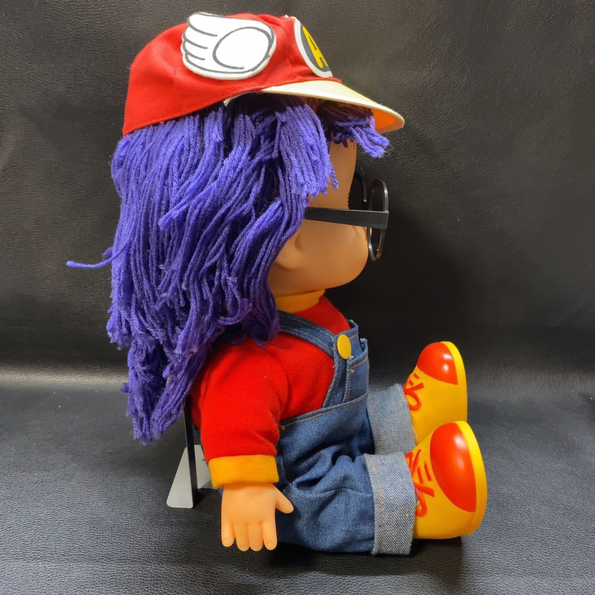 美品】当時物 Dr.スランプ アラレちゃん パワーギャル ソフビ 人形 