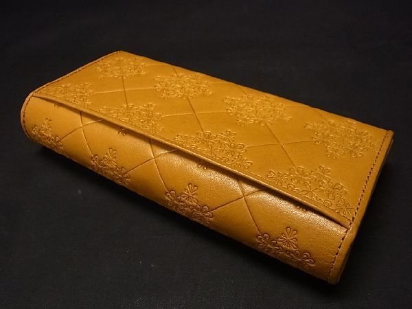 1円 □新品□未使用□ DAKOTA ダコタ レザー ゴールド金具 長財布 