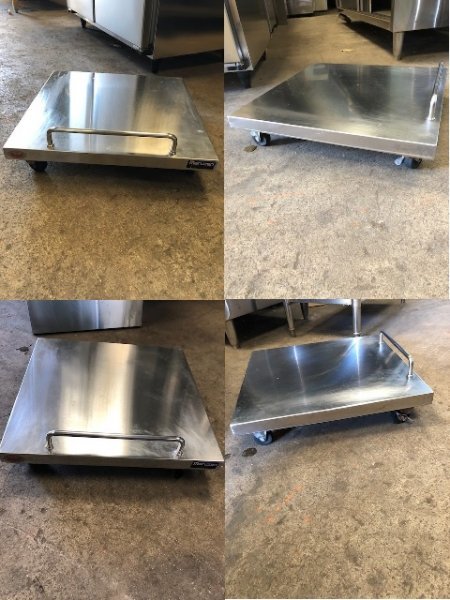 マルゼン 炊飯カート CR55 W500×D500×H100 | 中古 台下用 炊飯台