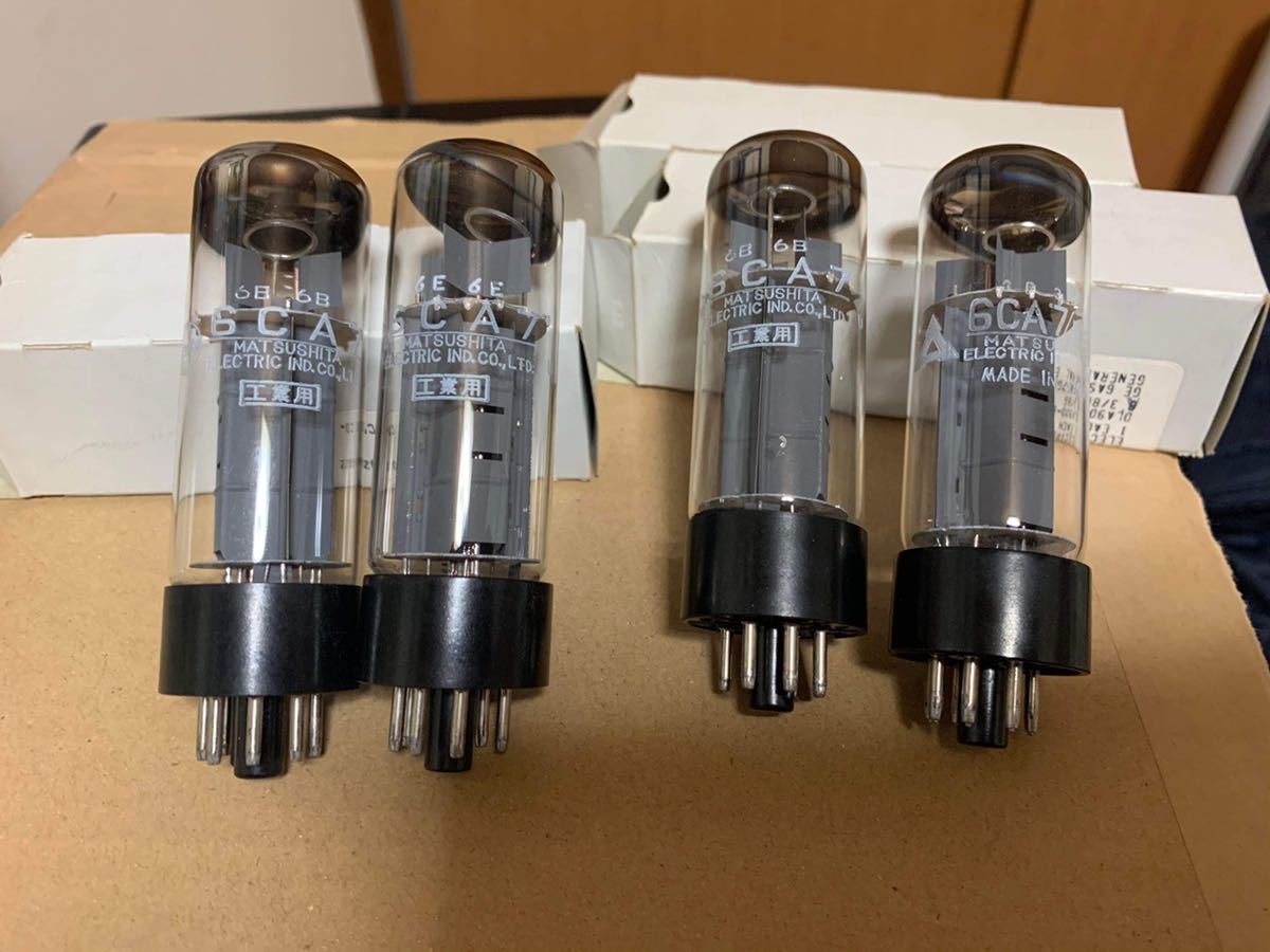 Mullard EL34 Made In Russia 男らし 未使用保管品 4本マッチ