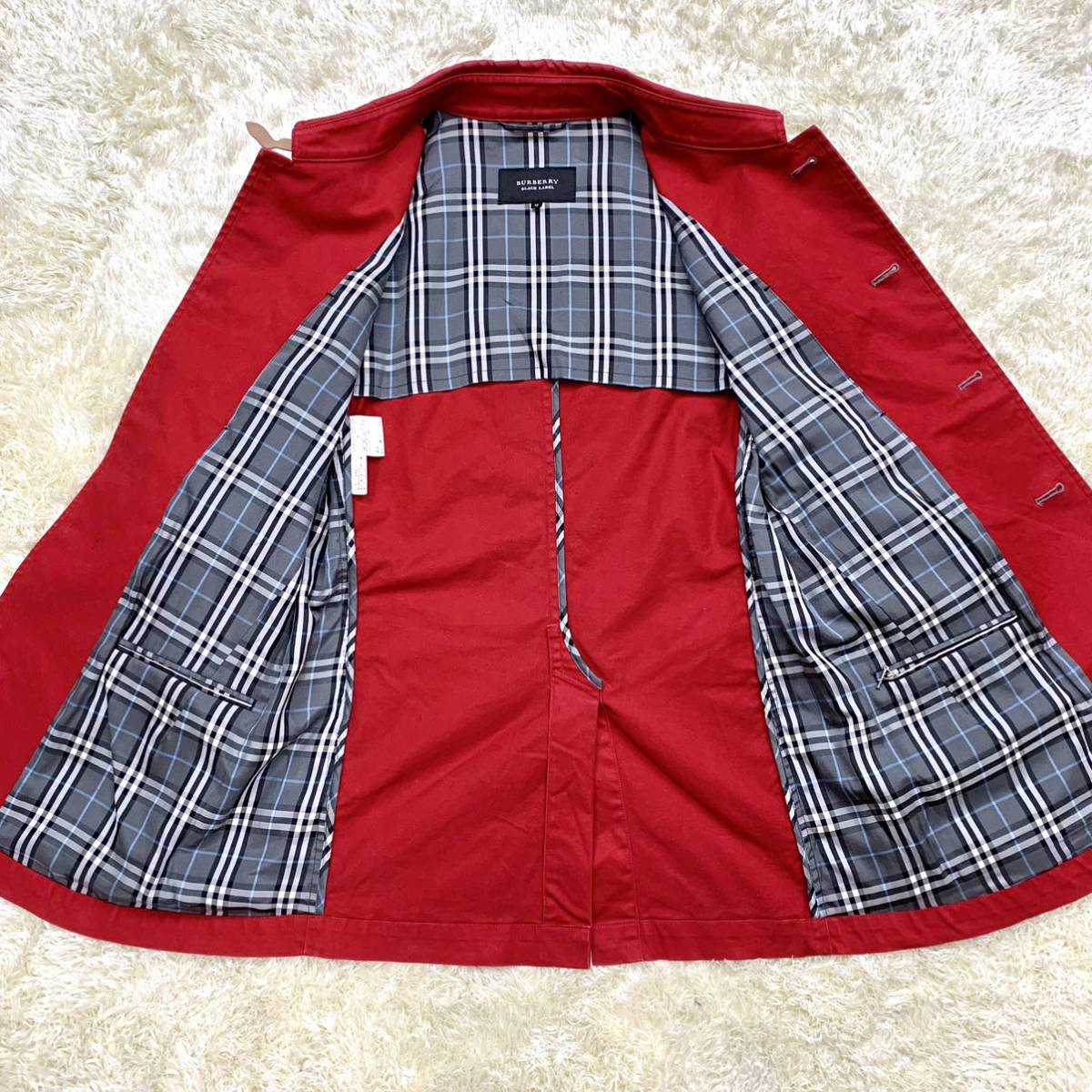 極美品☆バーバリーブラックレーベル【唯一無二の逸品】BURBERRY BLACK