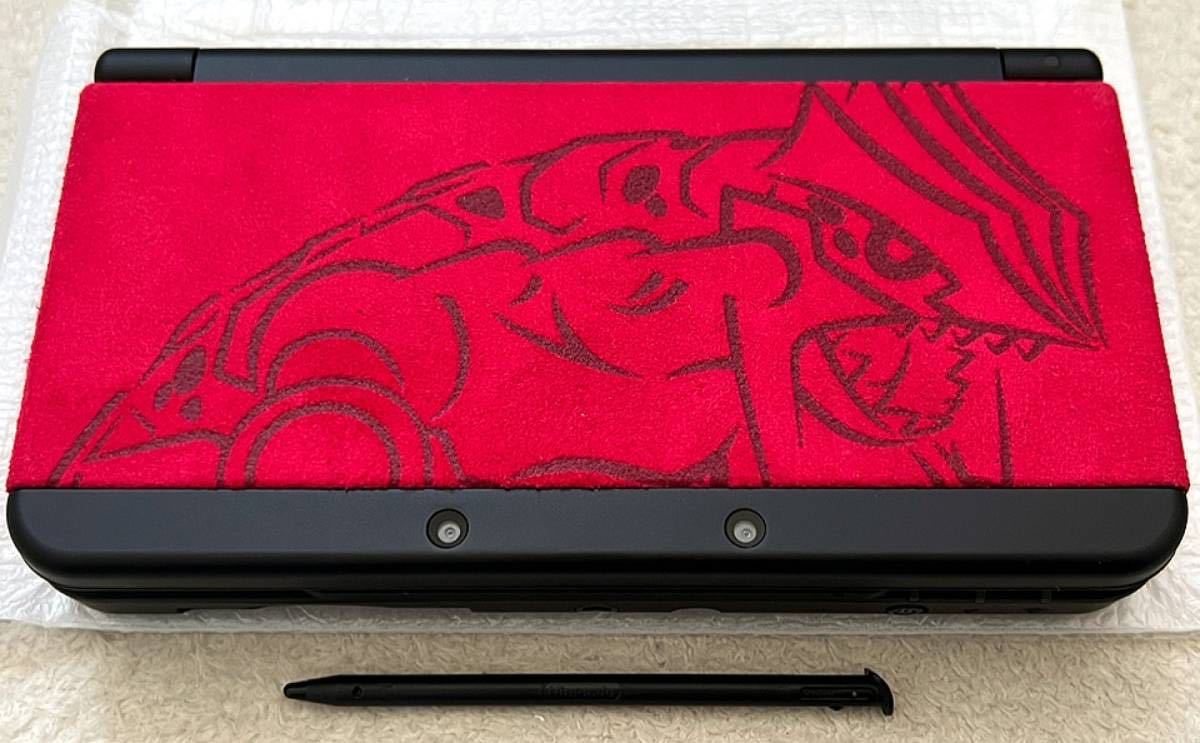 本体美品・箱説付属〉NEWニンテンドー3DS 本体 グラードンエディション  