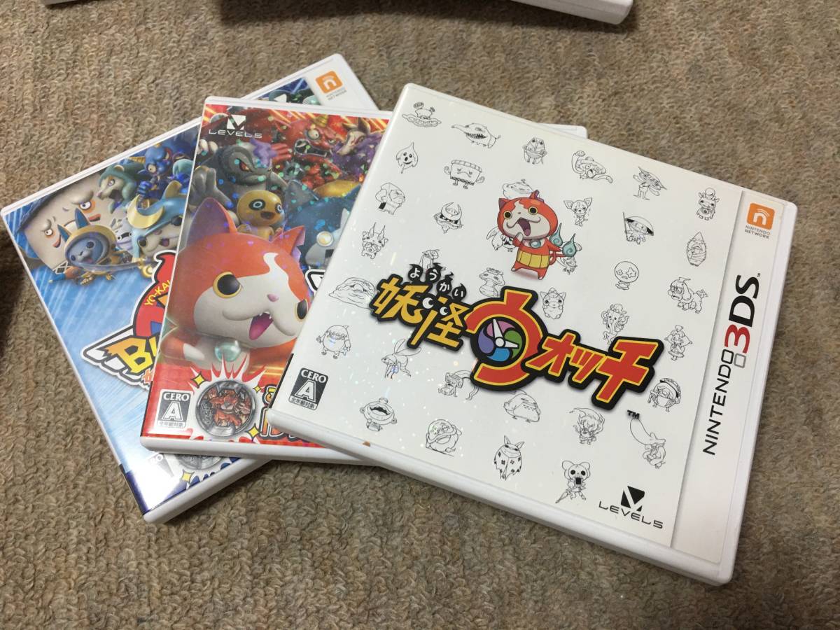 ☆まとめ売り☆任天堂 DS 3DSソフト 妖怪ウォッチシリーズ 12本セット  