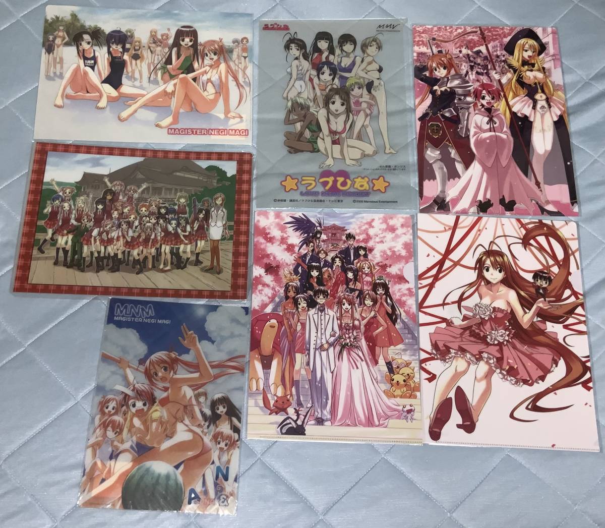 赤松健作品 クリアファイル 下敷き 計7枚 魔法先生ネギま ラブひな 原画展限定販売品他 クリアファイル 売買されたオークション情報 Yahooの商品情報をアーカイブ公開 オークファン Aucfan Com
