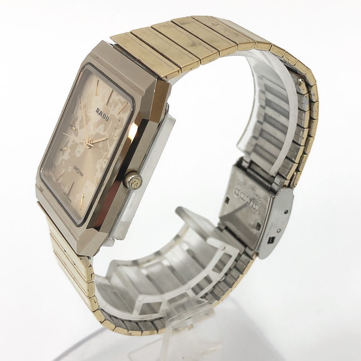 稼働品 RADO ラドー クオーツ クォーツ ダイアスター ダイヤスター 