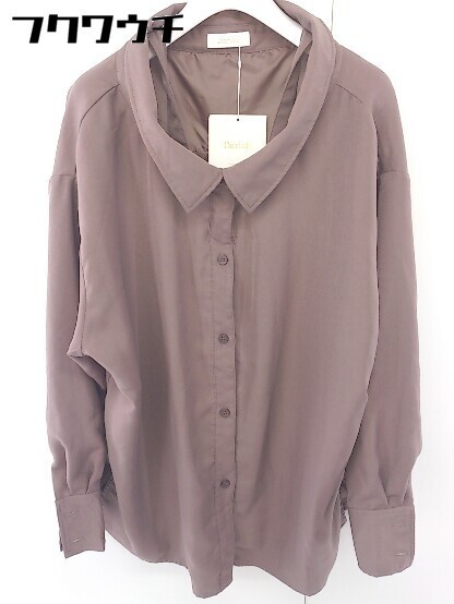 ※専用※ダーリッチ darich トップス　長袖ブラウス　美品　タグ付き ◇◎○未使用○ Darich ダーリッチ タグ付 長袖 シャツ ブラウス