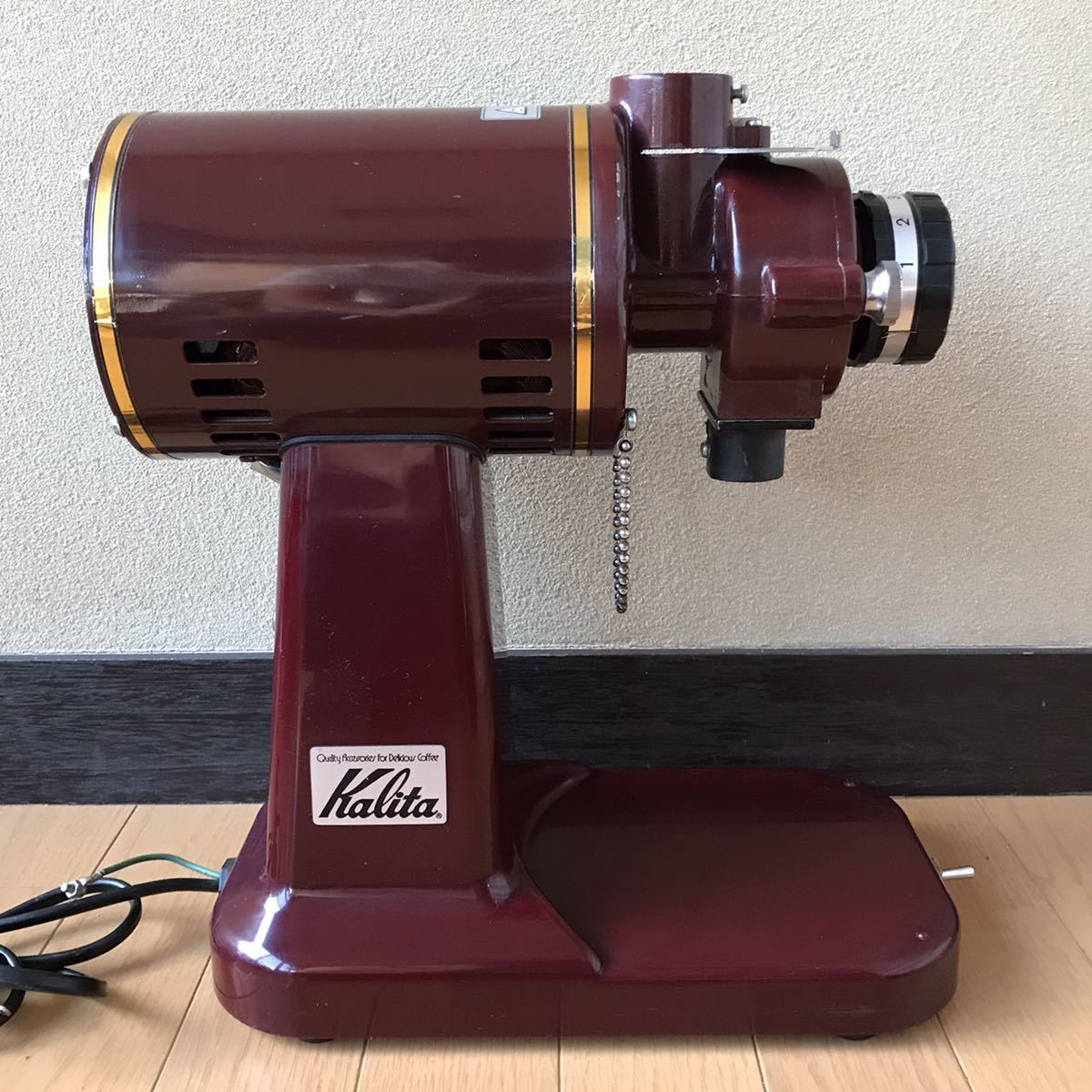 動作絶好調 分解清掃済 カリタ kalita 丸広産業 コーヒーミル 珈琲 