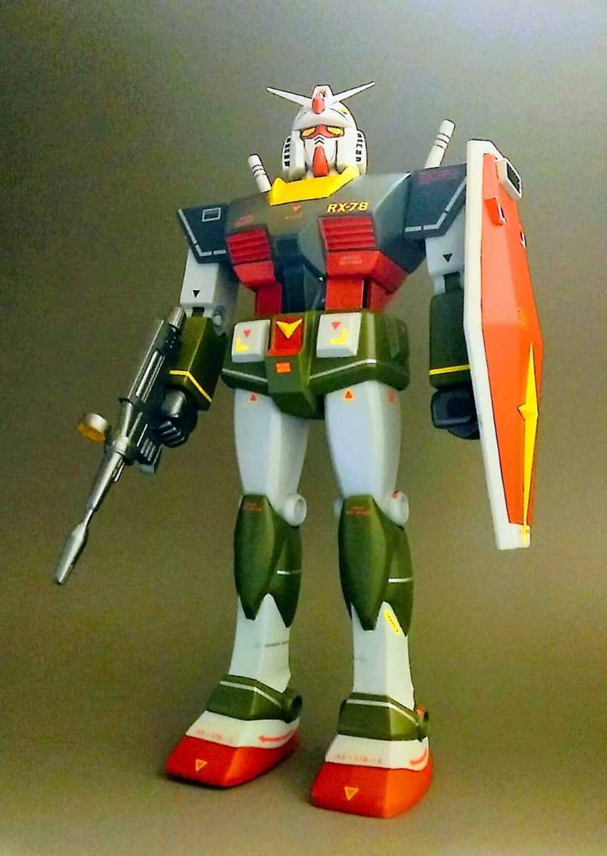 ガンプラ 完成品 旧キット 1/100 リアルタイプガンダム 完成見本仕様