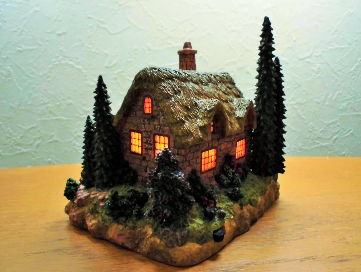 ☆トーマスキンケード Thomas Kinkade ☆ コテージ ② ☆ ライト が