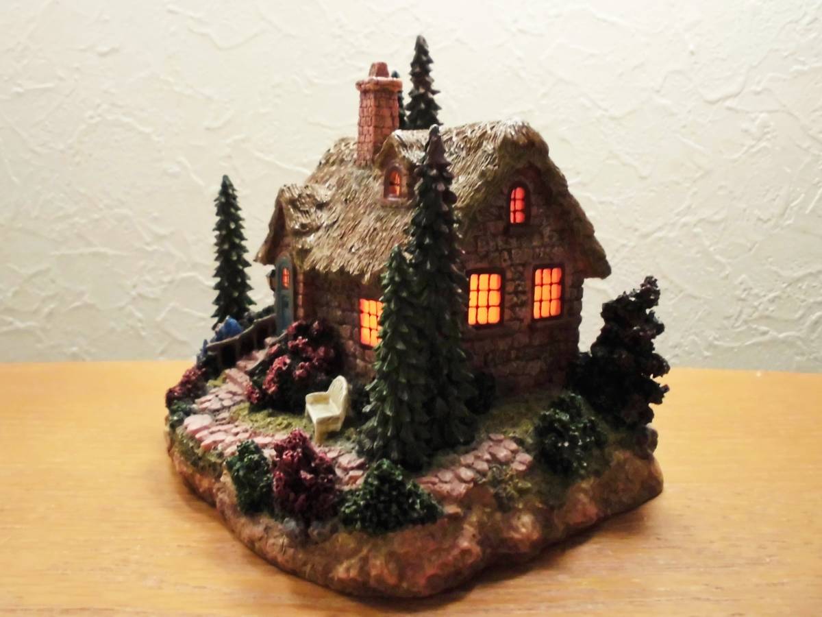 ☆トーマスキンケード Thomas Kinkade ☆ コテージ ② ☆ ライト が