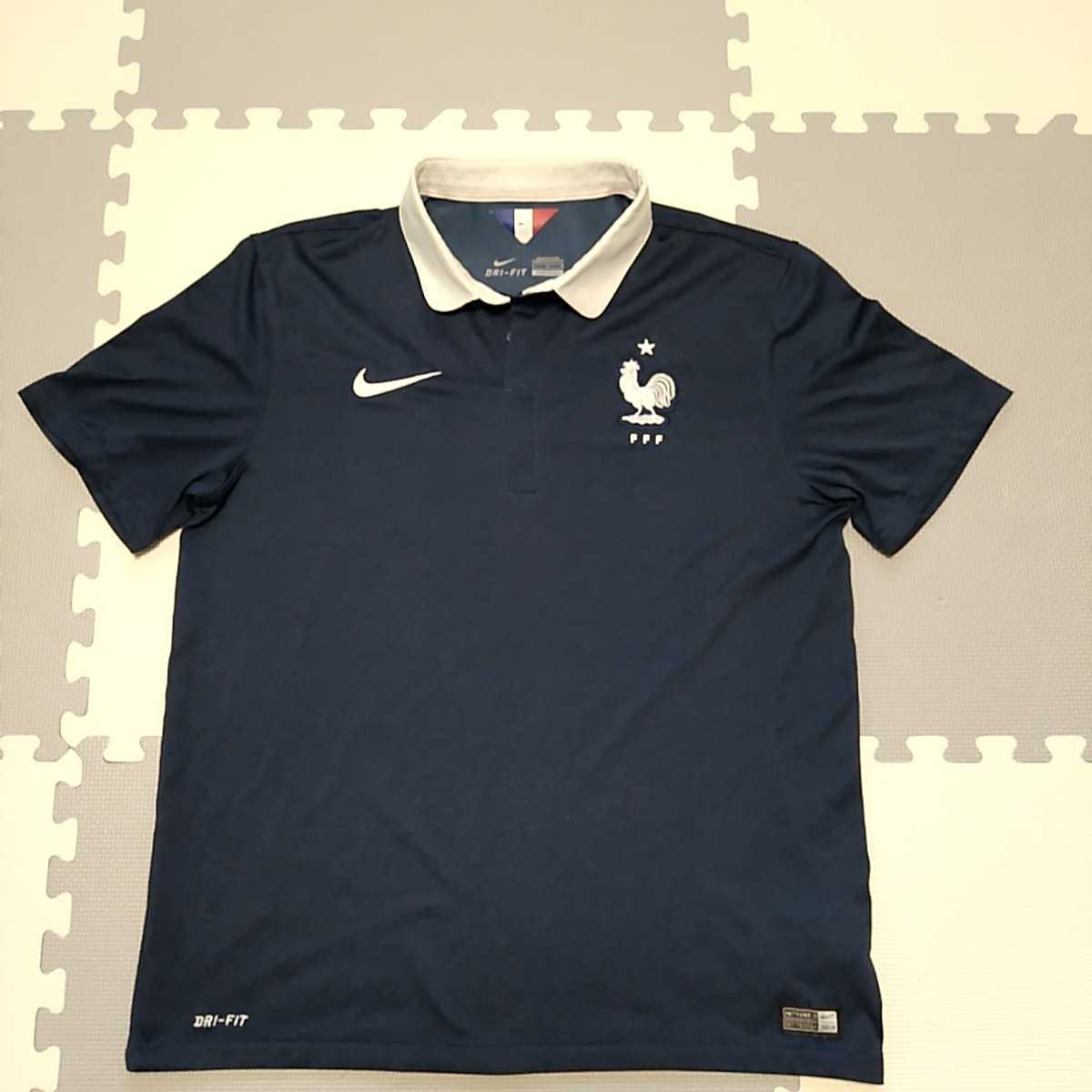 NIKE サッカーフランス代表 2014 オーセンティックトラックジャケット