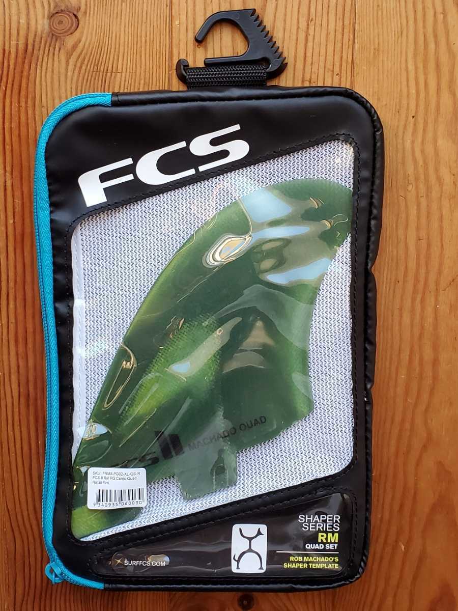 新色＜新品・即決・送込＞ FCSⅡ RM QUAD フィン （カモ） FCS - JAPAN