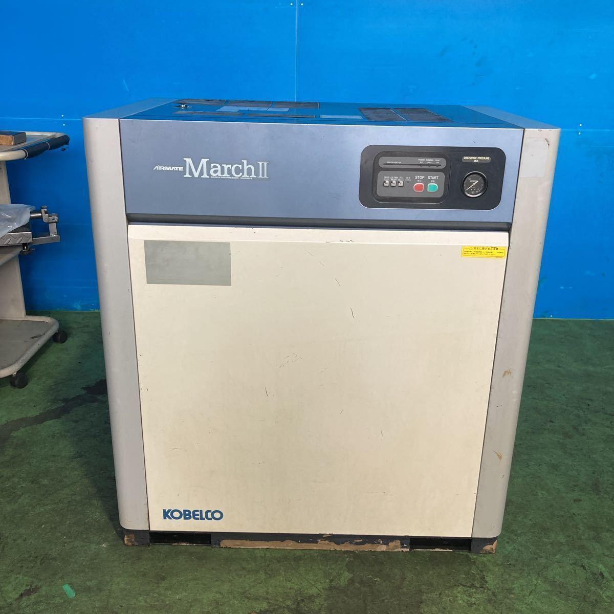 HOT，正規品 KK-1133 コベルコ KOBELCO スクリューコンプレッサー 型式CM8B コンプレッサー AirMATE March II み(コンプレッサー)｜売買されたオークション情報、yahooの商品情報をアーカイブ公開 - オークファン コンプレッサー