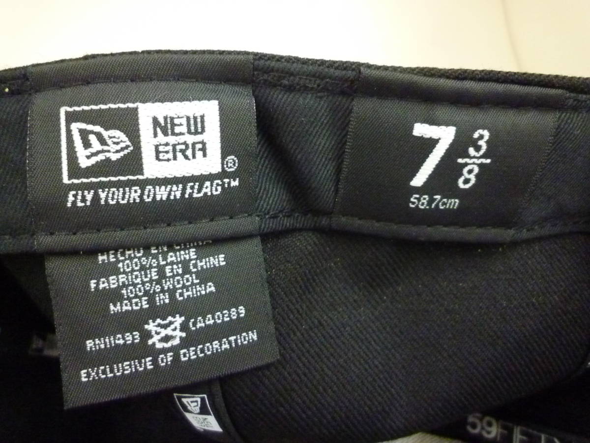 NEW ERA×THA BLUE HERB 漢字ロゴ 59 FIFTY サイズ7 3/8 ザ ブルー