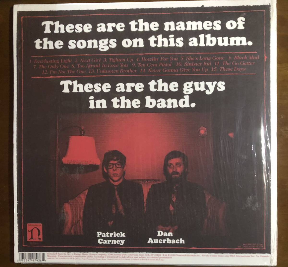 The Black Keys / Brothers ザ ブラック キーズアナログレコード USオリジナル盤 ビッグポスター付 シュリンク付き