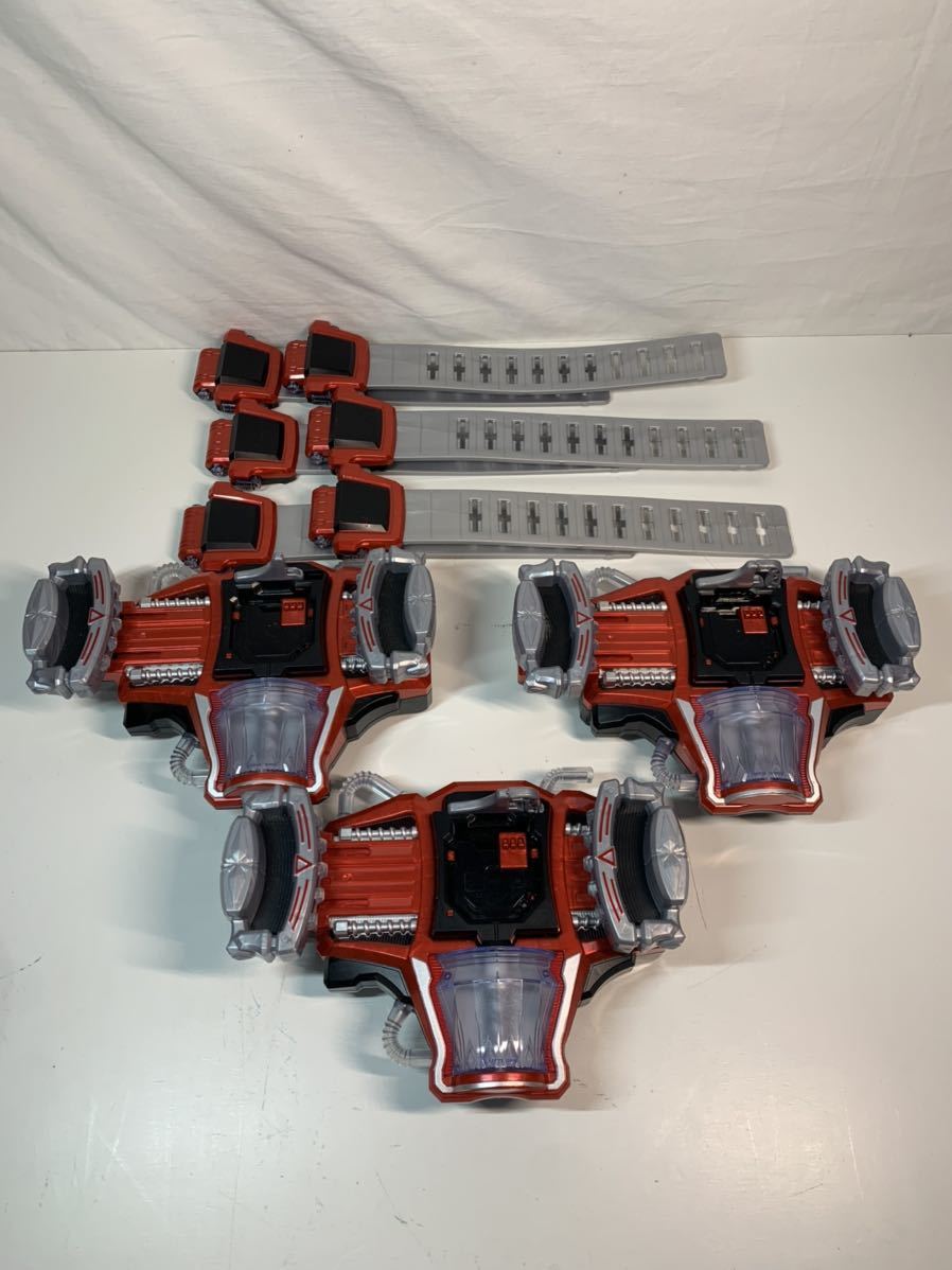 仮面ライダー鎧武 変身ベルト ゲネシスドライバー 3個セット 仮面 
