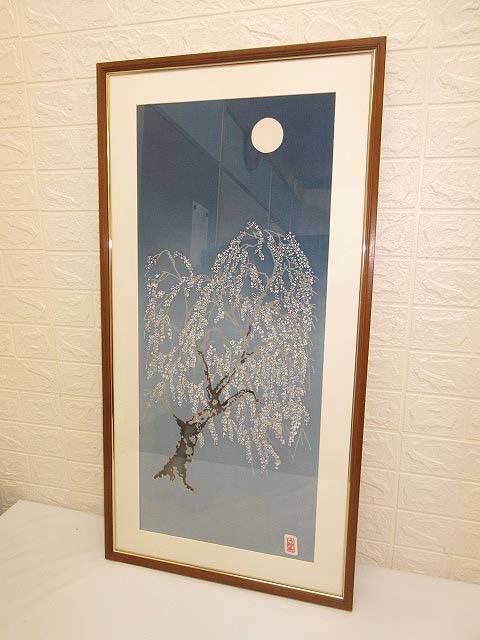 掛け軸 掛軸 肉筆 田中六峰『秋景山水図』日本画 絹本 2026年最新Yahoo