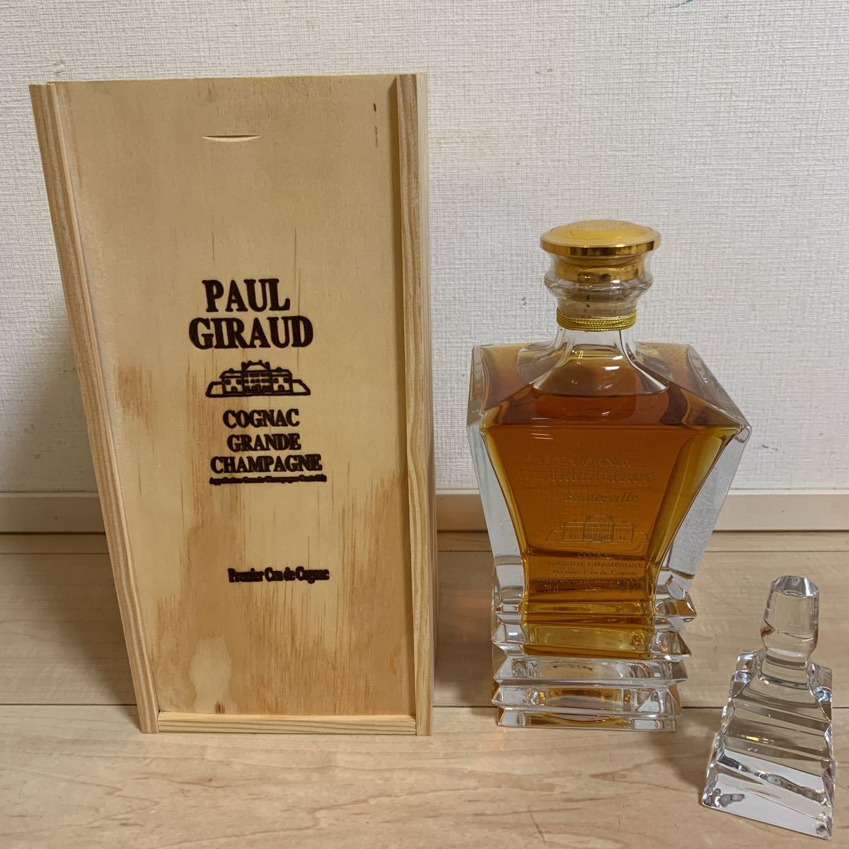 135 未開栓 ポールジロー Boutevilla ブートビルデキャンタ グラン 