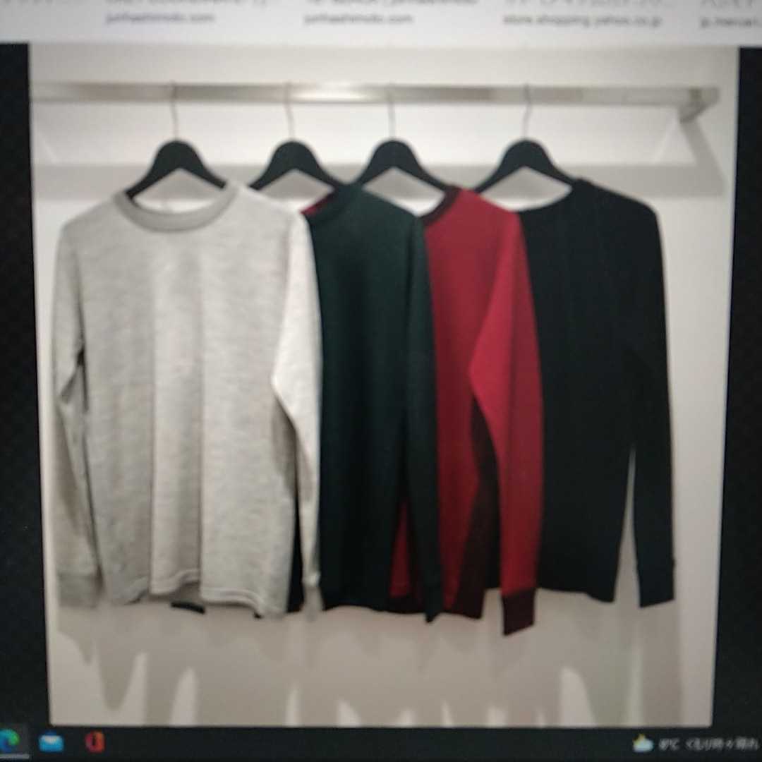  19AW JUNHASHIMOTO SERIBU CREW NECK 1101920011-BLK size 4(Lサイズ)｜売買されたオークション情報、yahooの商品情報をアーカイブ公開 - オークファン Lサイズ