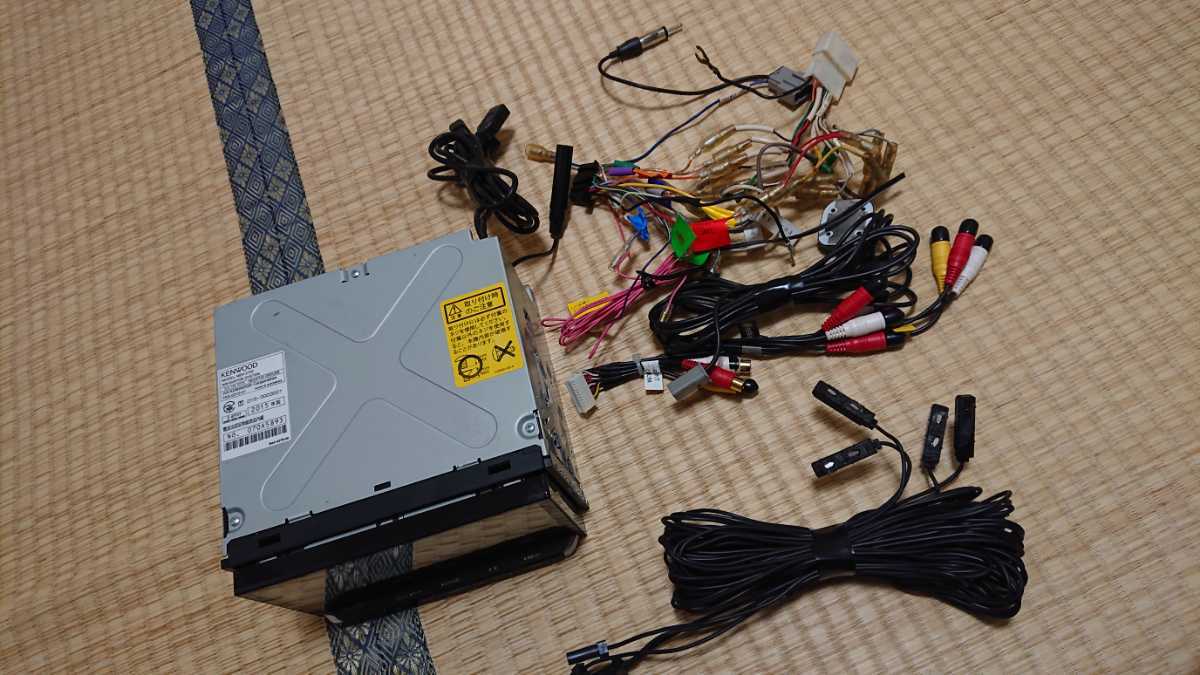 KENWOOD ケンウッド カーナビ MDV-Z702 地図更新済み2021年第1版(2021秋版最新)オービス(最新) 2015年製 Bluetooth フルセグ 上位機種