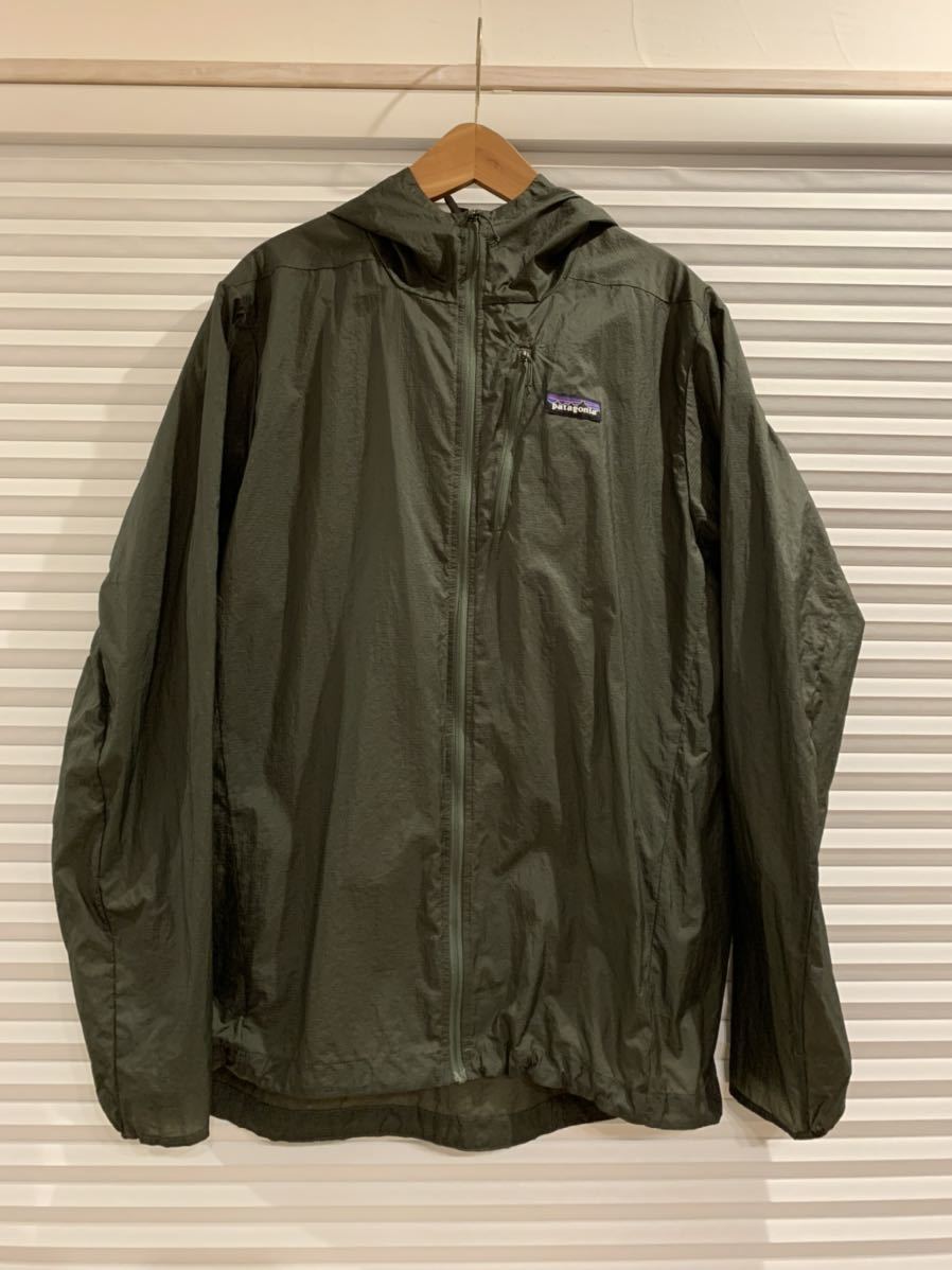 patagonia フーディニジャケット S オリーブグリーン Patagonia
