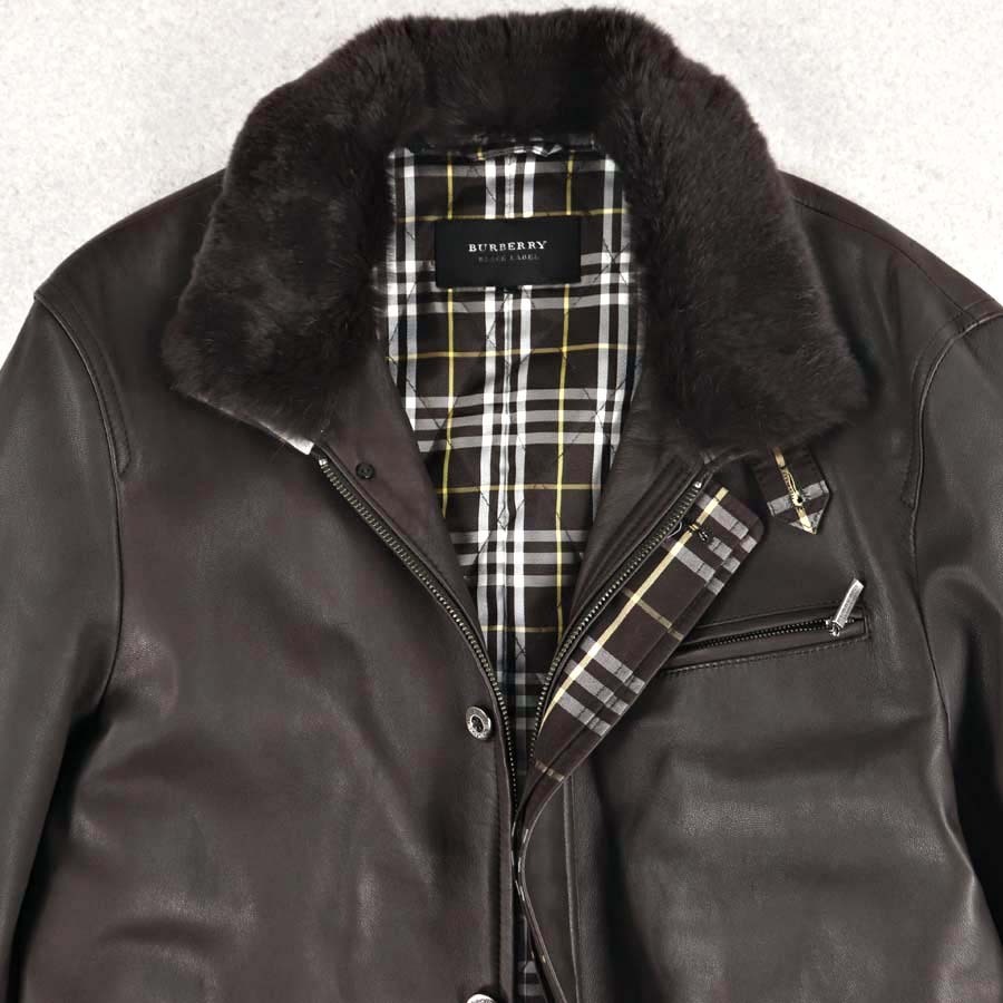 参考価格￥132,000- 美品 三陽商会 BURBERRY BLACK LABEL バーバリー