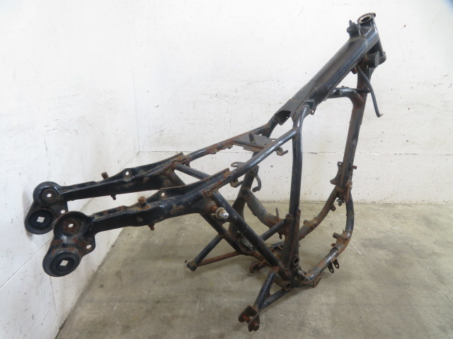 36198 希少 初期型 SR 400 2H6 純正 書付 フレーム 初期 昭和 57年