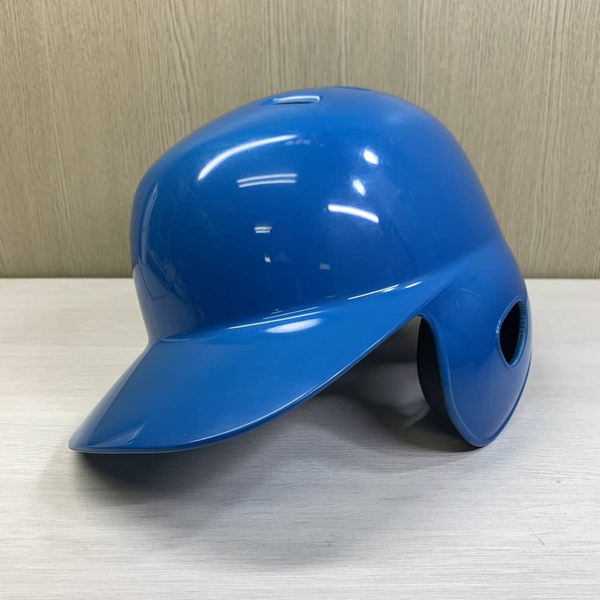 MIZUNO ミズノ JSBB ヘルメット 軟式野球用 右打者用 ブルー サイズM 
