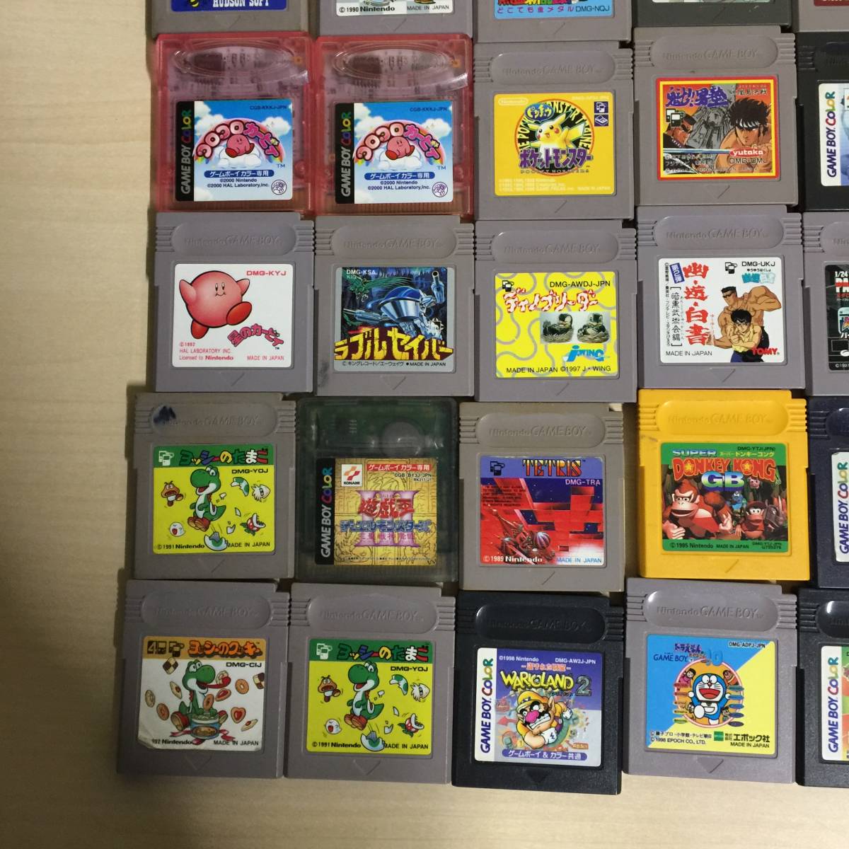 ○GB ゲームボーイ ソフト まとめ売りセット② [ポケモン ハンター 