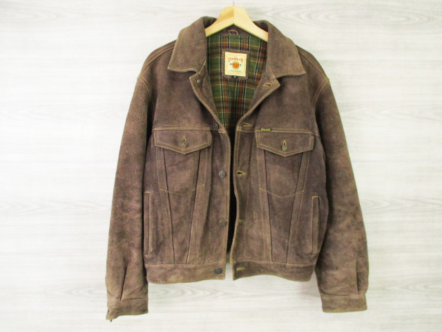 MA142y DIESEL○秋冬○ディーゼル ＜スエードジャケット＞M 本革 