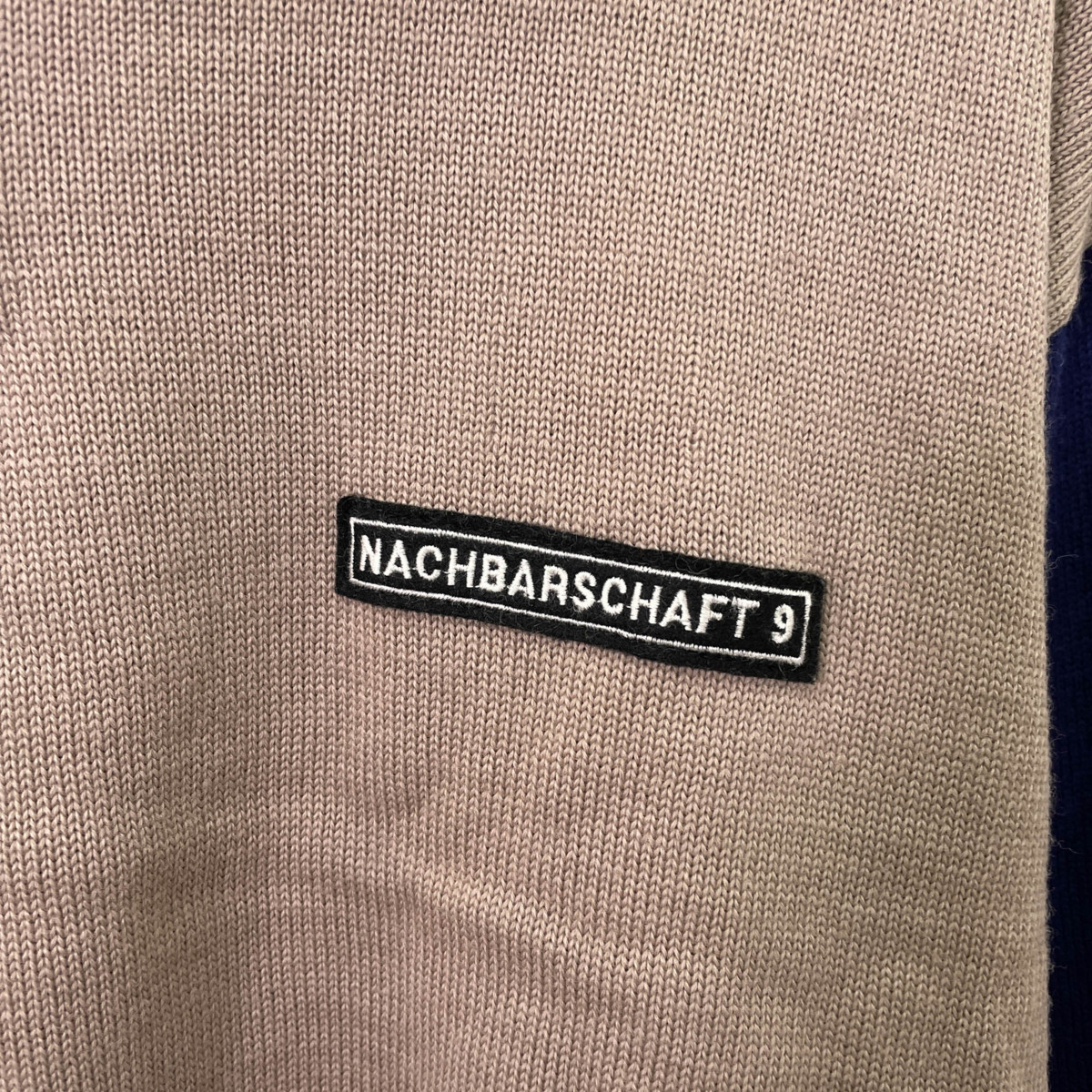 NEIGHBORHOOD ネイバーフッド◇ バイカラー ハーフジップ ウール 