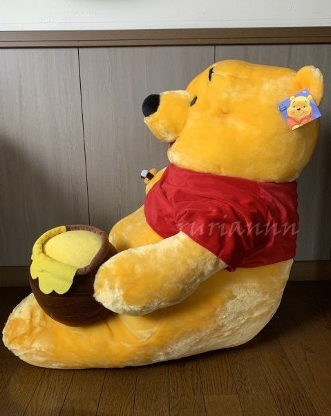 くまのプーさん Winnie The Pooh 大きいぬいぐるみ ディズニー Disney 座高約70cm ぬいぐるみ 品 体長50cm以上 売買されたオークション情報 Yahooの商品情報をアーカイブ公開 オークファン Aucfan Com