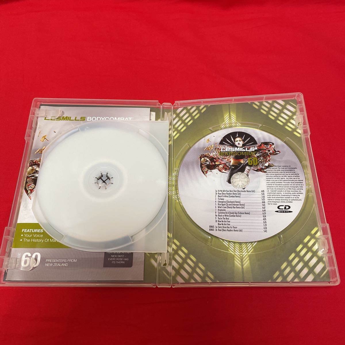 レスミルズ ボディコンバット 60 DVD CD 英語テキスト Les Mills 