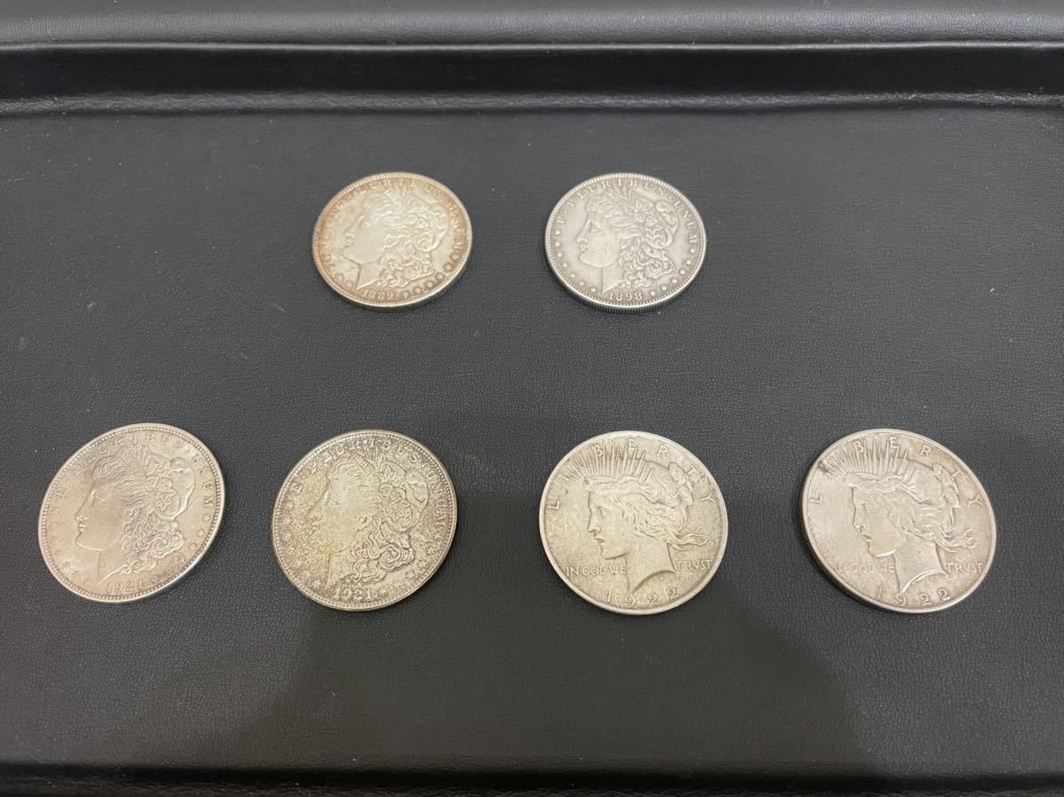 アメリカ ONE DOLLAR 1ドル モルガンダラー リバティ銀貨 1889 1898
