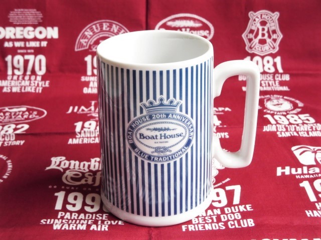 希少☆Boat House ボートハウス☆BLUE TRADITIONAL☆20th ANNIVERSARY 