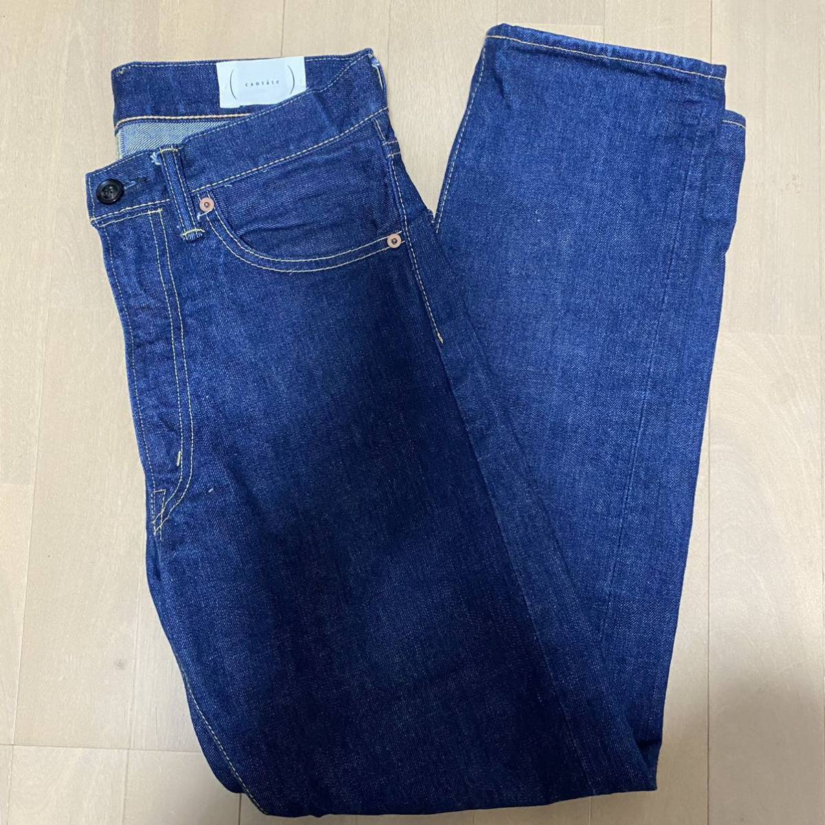 cantate カンタータ テーパード デニムパンツ 28(W28～)｜売買された 