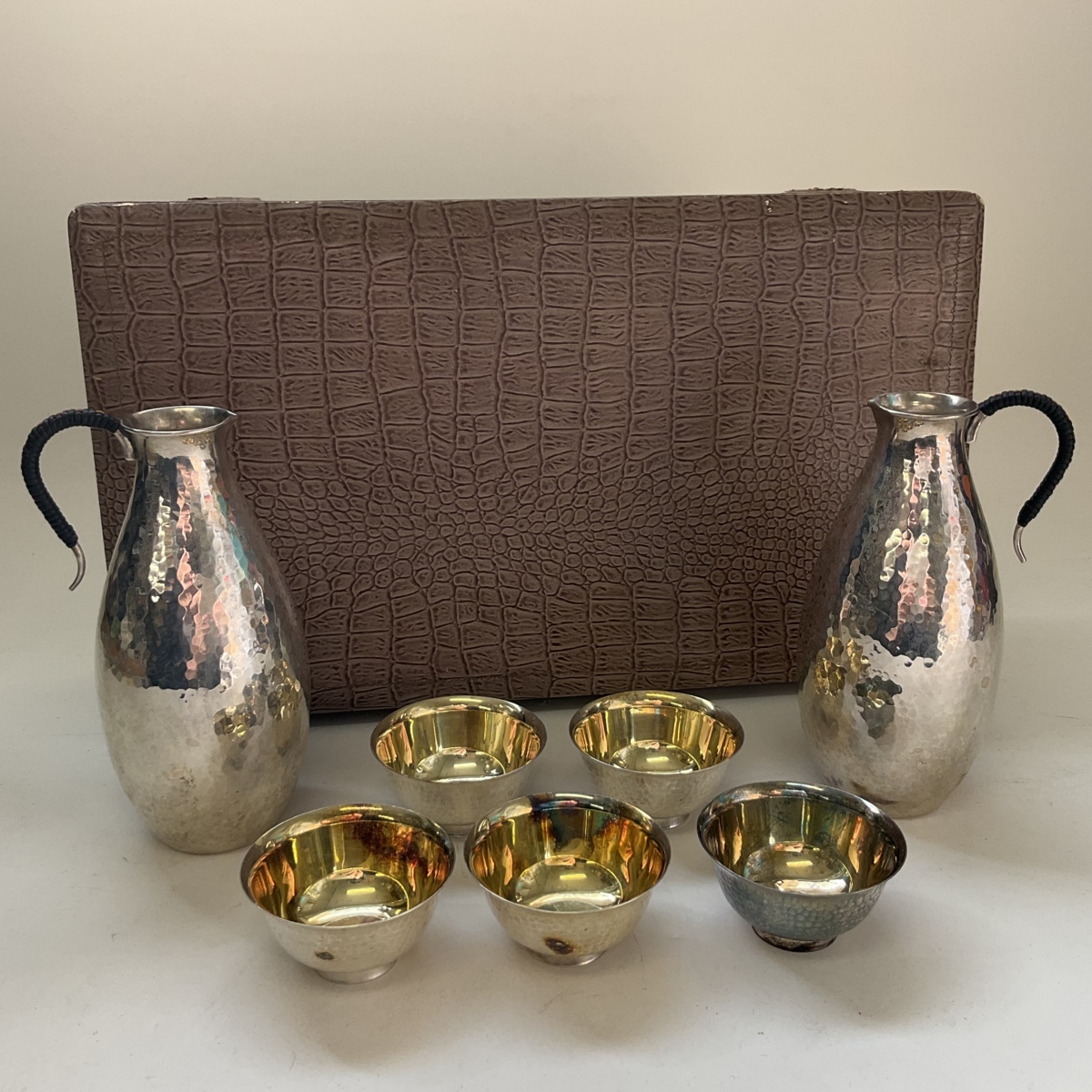 純銀製　酒器 ♪SILVER 純銀 銀製 酒器 まとめ 総重量271g@J146 酒器 銀製 【公式通販】