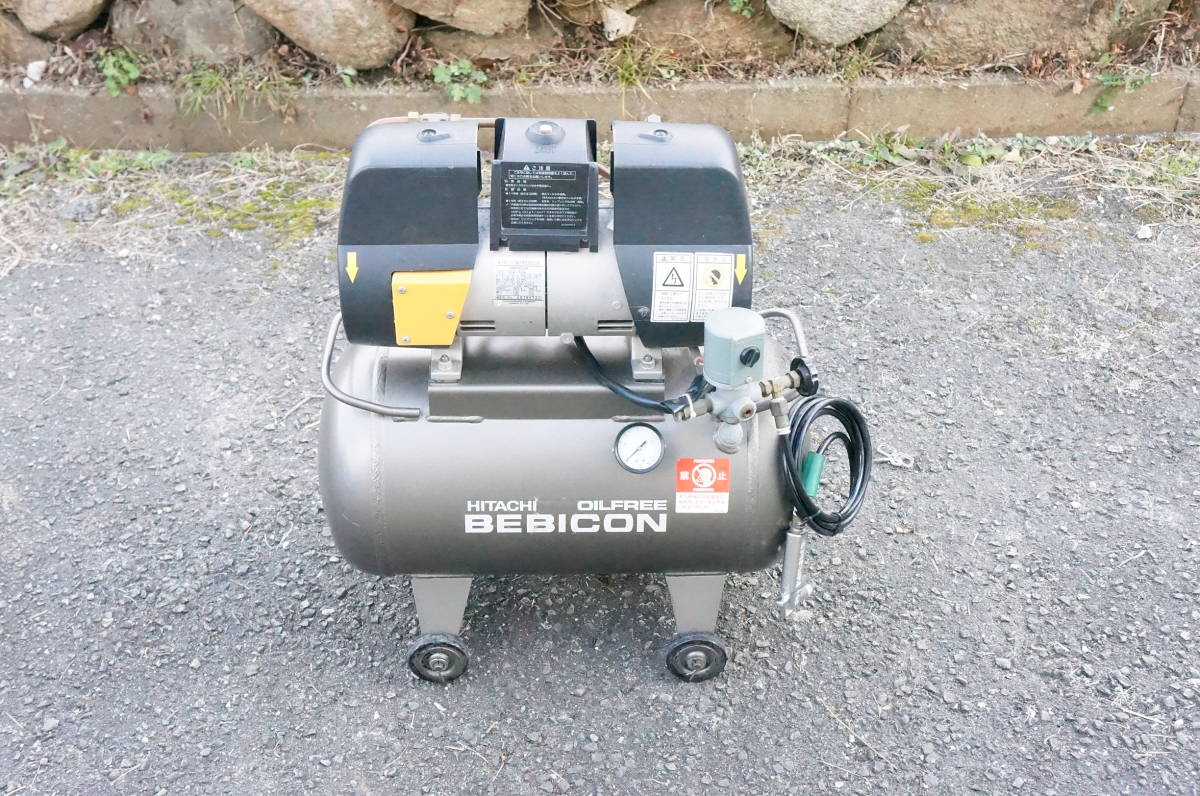 【数量限定，高品質】 タンク30L 三相200V HITACHI/日立 0.75kW オイルフリー ベビコン エアーコンプレッサー 0.75LP-7T エアコンプレッサー(コンプレッサー)｜売買されたオークション情報、yahooの商品情報をアーカイブ公 コンプレッサー
