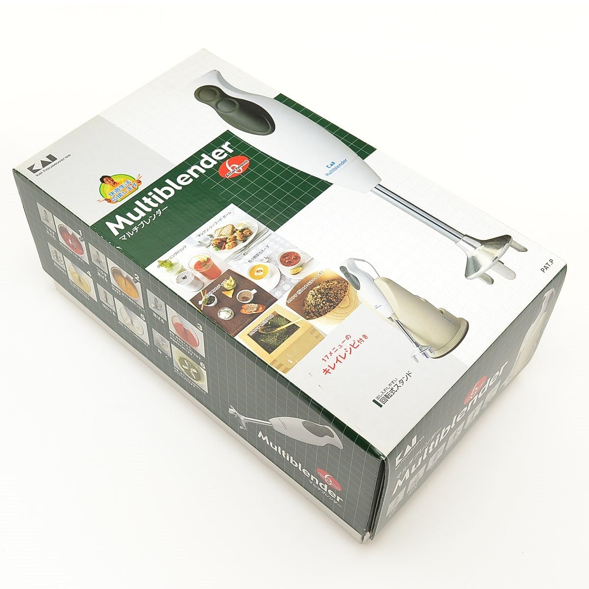 ▽419056 未使用品 KAI 貝印 マルチブレンダー DK-5033 Multiblender 6アタッチメント ハンドミキサー_1