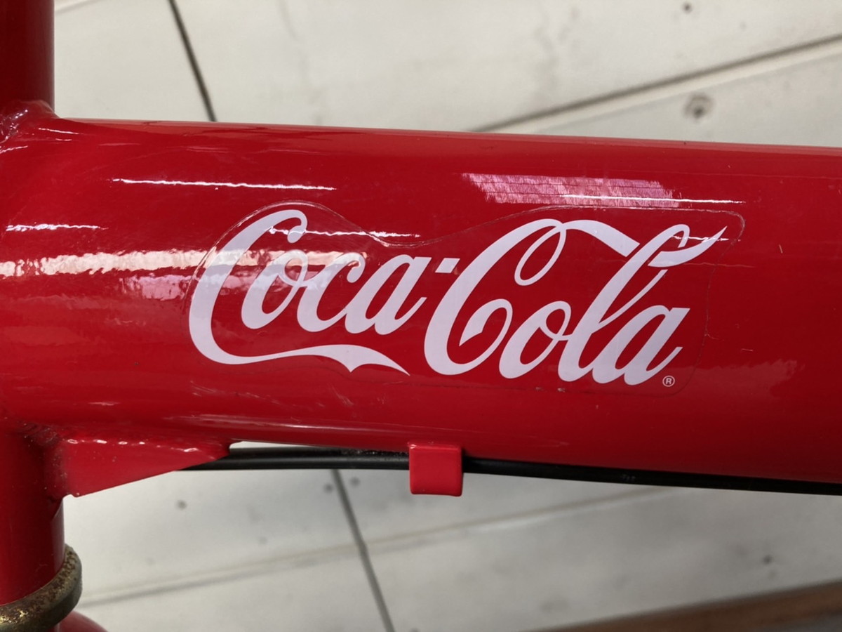 コカコーラ 折りたたみ自転車 折り畳み自転車 - レトロ 中古