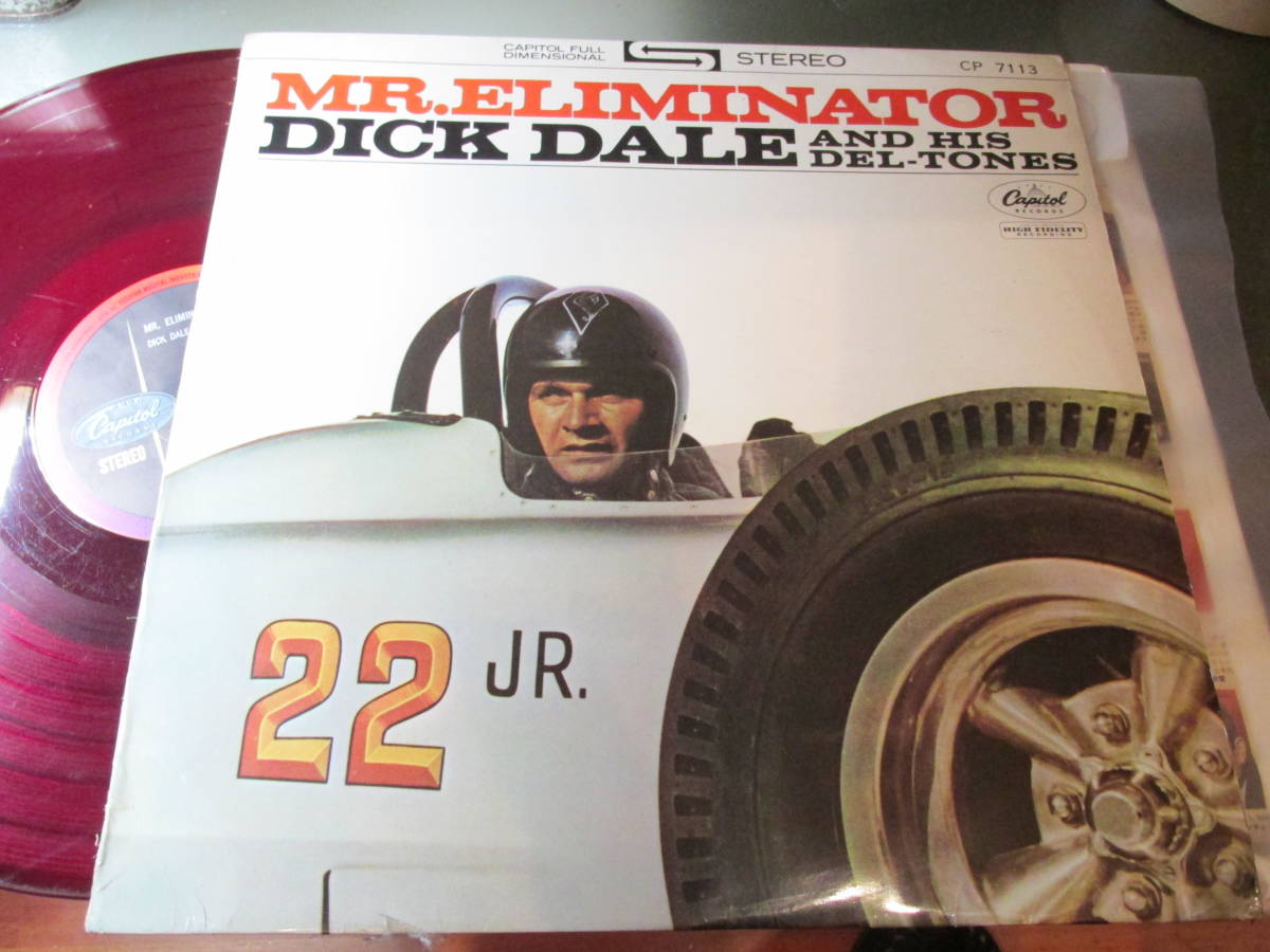 ペラジャケ赤盤&frasl;ディック・デイルとデルトーンズ&frasl;ホット・ロッドの若