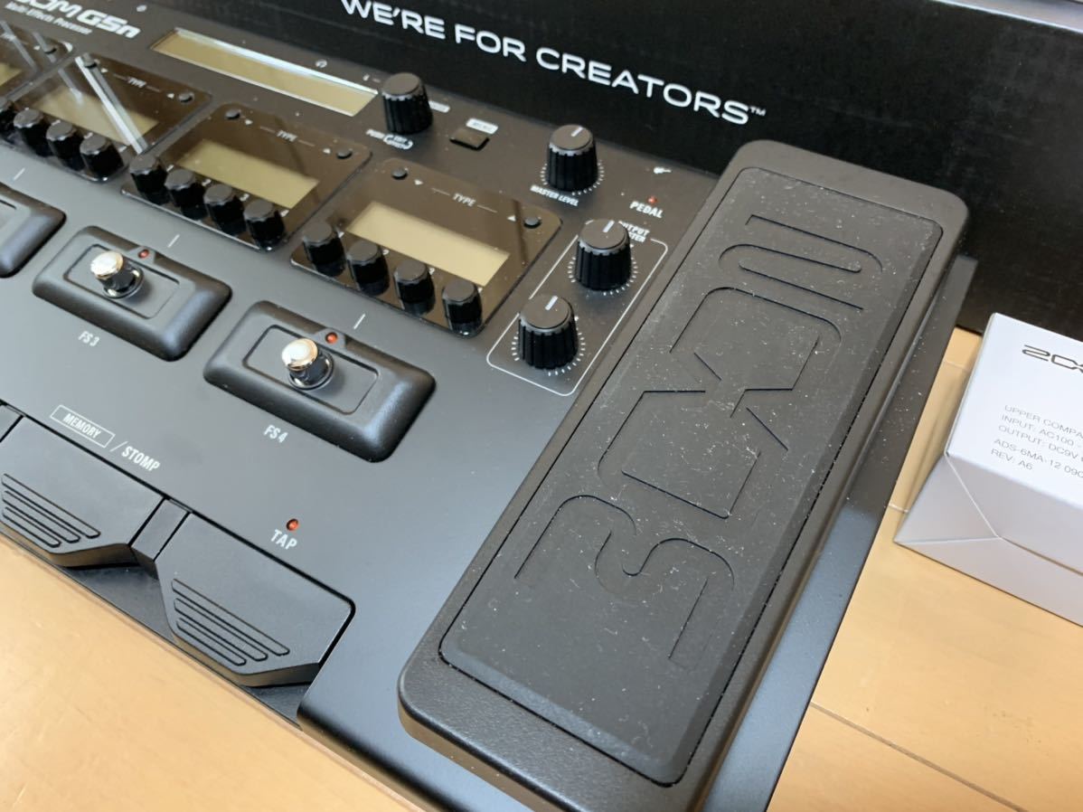 おまけ付きZOOM G5n マルチエフェクター ZOOMより最上位マルチ