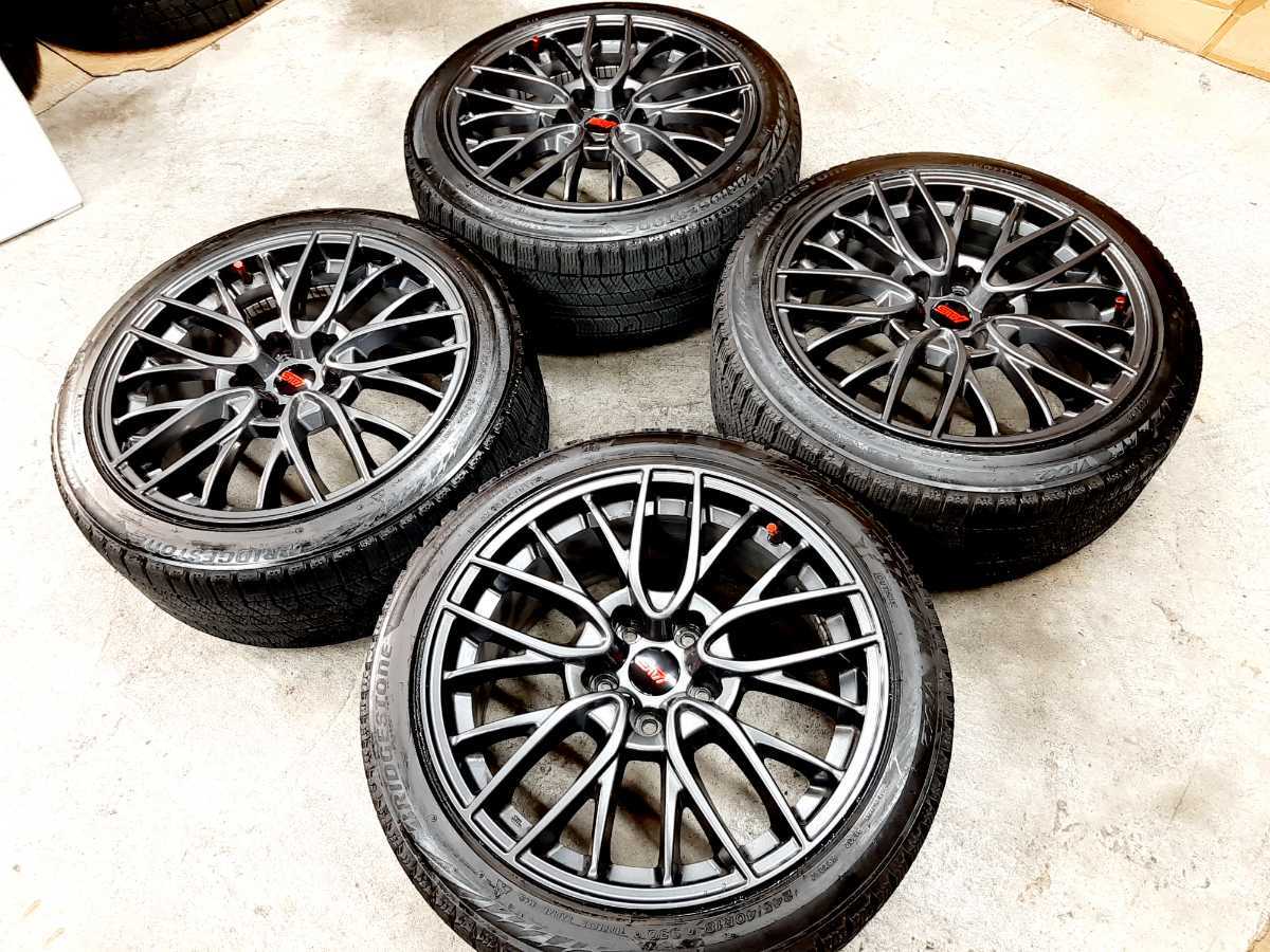 極上品スバル WRX STI 純正 ホイール 2018年製 スタッドレス