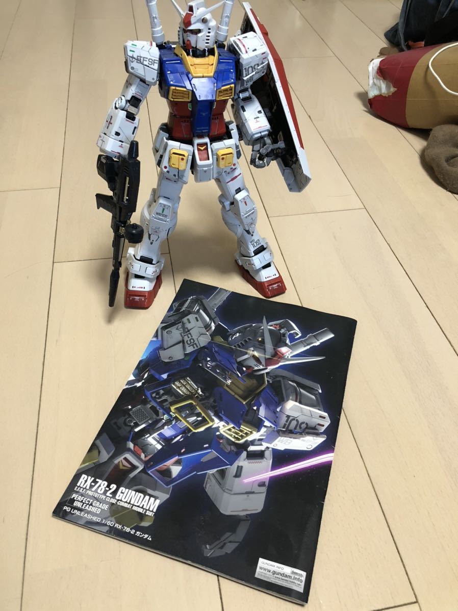 Bandai Pg Unleashed 1 60 Rx 78 2 ガンダム パーフェクトグレード アンリーシュド 機動戦士ガンダム 売買されたオークション情報 Yahooの商品情報をアーカイブ公開 オークファン Aucfan Com