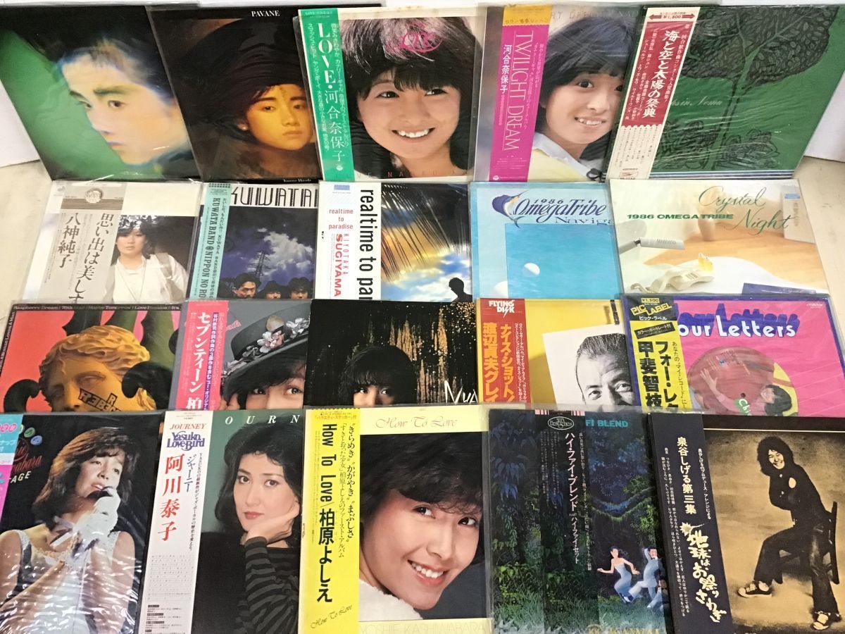 和モノ シティポップ LP ロック 邦楽 レコード まとめ 他 帯付含 大量 歌謡 荻野目洋子 名曲 EP 40点セット 中古品入荷情報6&frasl;21(水)シティポップ多め!!恒例の和モノシングル盤
