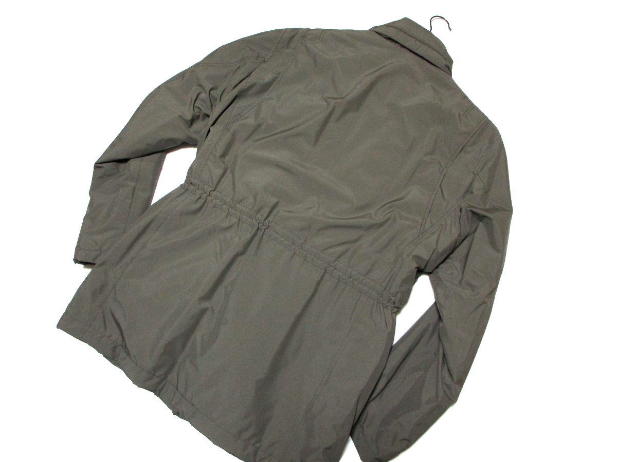 美品 JOSEPH ABBOUD ダウンライナー ミリタリーコート サイズLL カーキ 