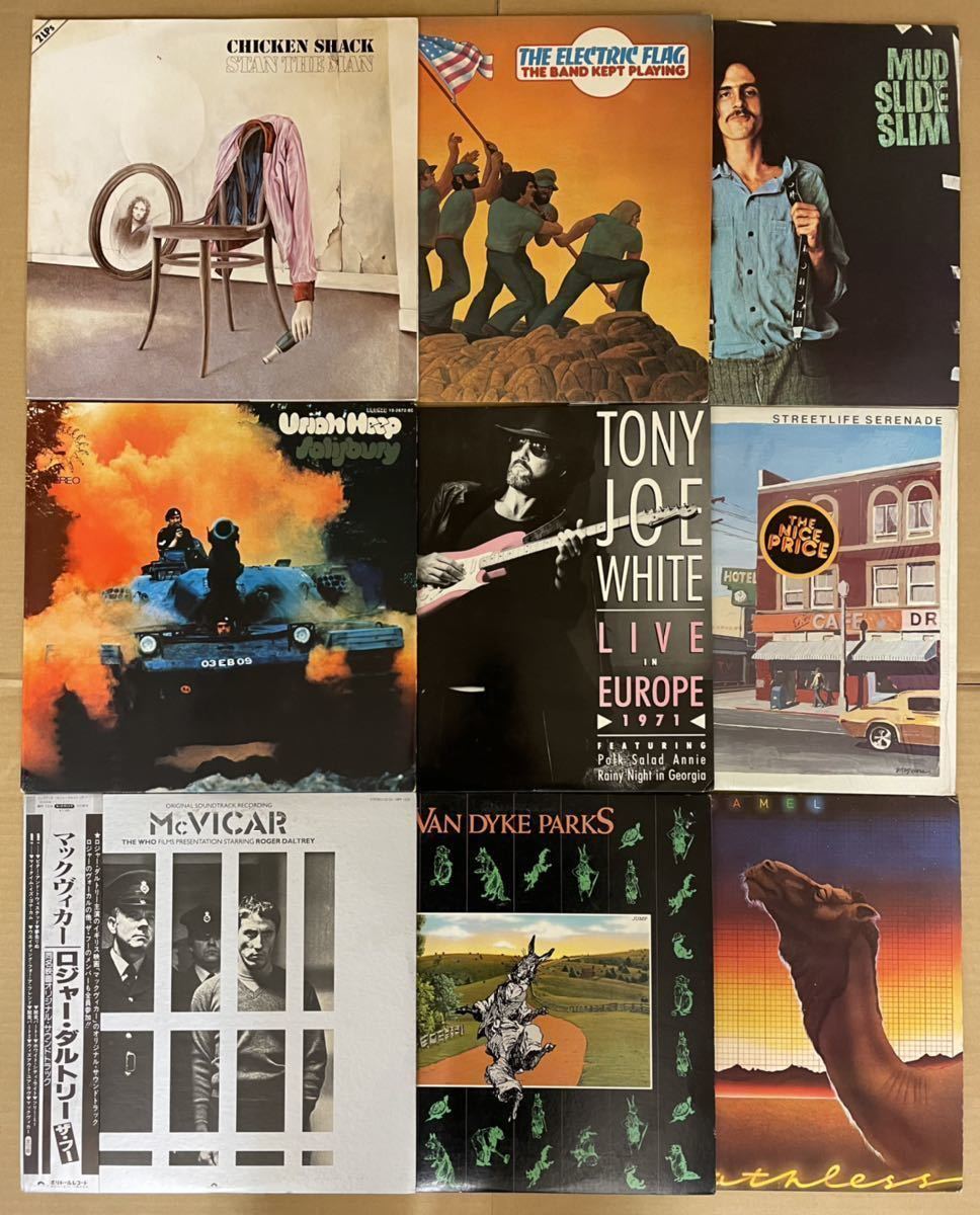 新入荷・中古レコード80年代洋楽ロック日本盤7インチ50枚買い取り 新