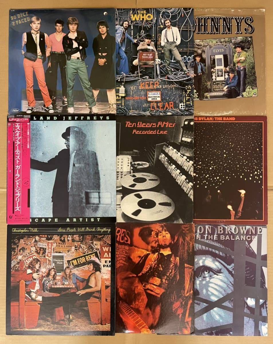 新入荷・中古レコード80年代洋楽ロック日本盤7インチ50枚買い取り 新